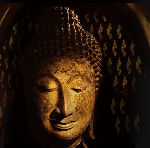 Hoofd van een Boeddha, Sukhothai-periode