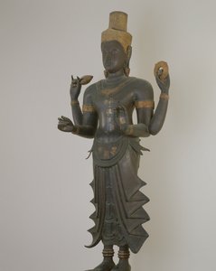 Beeld van Vishnu door Thai School