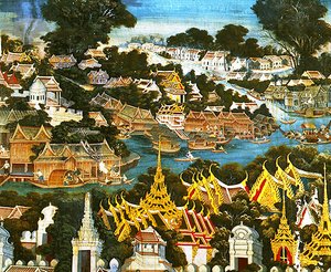 Uitzicht op Bangkok