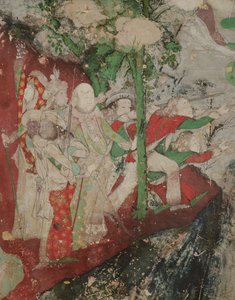Westerse huurlingen, Wat Suwannaram, Thonburi, 1831 door Thai School