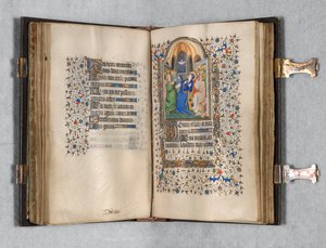 Getijdenboek Gebruik van Parijs: Fol. 108r, Pinksteren, ca. 1420