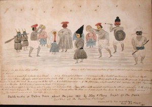 Schets van het Gurkha-leven in Dehra Dun, c.1821 door The Hon. Frederick Shore