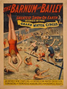 Het Barnum & Bailey grootste show op aarde. Scènes in het grote watercircus, ca. 1895