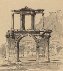 De boog van Hadrianus, 1890