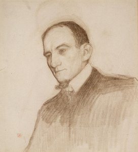 Portret van Félix Fénéon door Théo van Rysselberghe