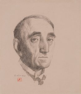 Zelfportret door Théo van Rysselberghe