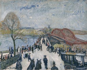 Plechtige opening van de Havelbrug bij Baumgartenbrück
