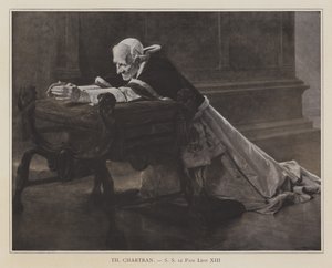 Paus Leo XIII (litho)
