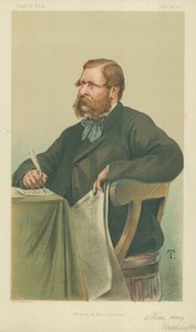 William Henry Waddington, Frankrijk op het congres, 28 september 1878, Vanity Fair cartoon door Theobald Chartran