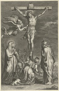 Christus aan het kruis door Theodoor Galle (possibly)