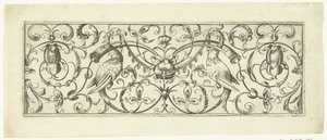 Reigers met guirlande door Theodor Bang