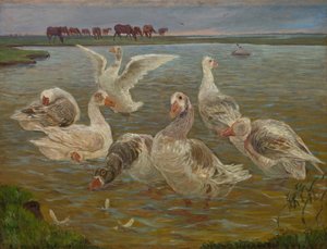 De ganzen, 1897 door Theodor Esbern Philipsen
