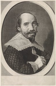 Portret van Theodore Bleuet door Theodor Matham
