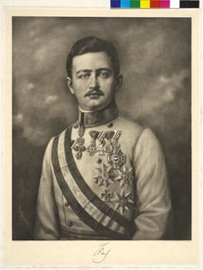 Keizer van Oostenrijk Karel I door Theodor Mayerhofer