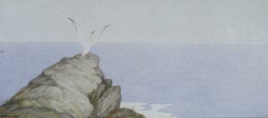 Zeevogel door Theodor Kittelsen