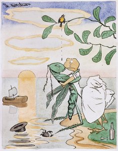 Zieke Liefde door Theodor Kittelsen