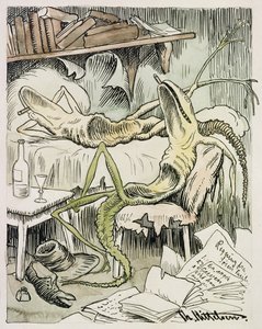 De Literaire Griep door Theodor Kittelsen