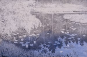 Daar ligt een vijver in Svartebudale door Theodor Kittelsen