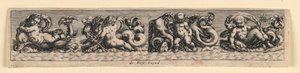 Decoratief Paneel: Zeemonsters door Theodor de Bry