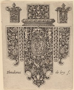 Ornament door Theodor de Bry