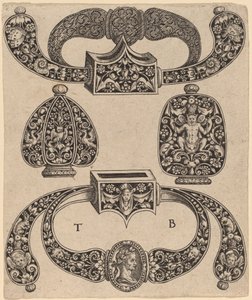 Ornament door Theodor de Bry