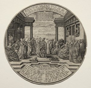Het Venetiaanse bal door Theodor de Bry