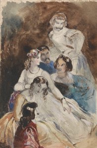 Theatergroep door Theodor von Holst