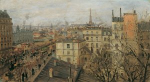 Uitzicht op Parijs door Theodor von Hormann