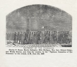 Vervoer van de gevangenen, uitgegeven 1856