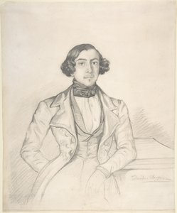 Graaf Philibert-Oscar de Ranchicourt door Théodore Chassériau