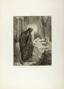 Toch Moet Ze Sterven, plaat elf uit Othello door Théodore Chassériau