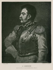 Een karabijnschutter door Theodore Gericault