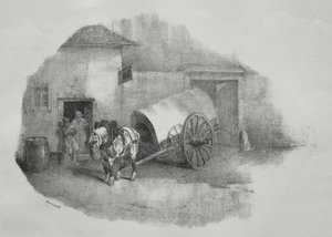 Karpaard uit de Limons door Theodore Gericault