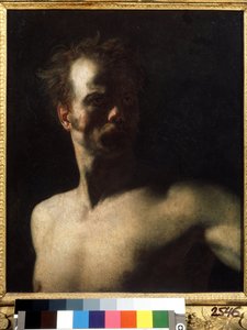 Naaktstudie door Theodore Gericault