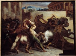 Vrije Paardenrennen in Rome