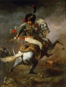 Officier van jagers te paard van de Keizerlijke Garde Charge