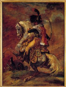 Officier van jagers te paard van de Keizerlijke Garde Charge