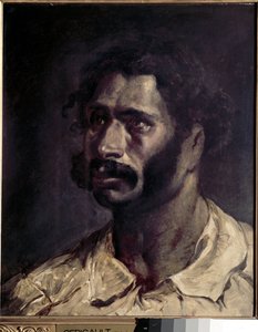 Portret van man (vermoedelijk de timmerman van de Meduse)