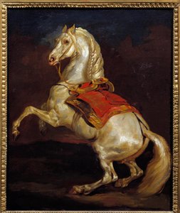 Tamerlan paard door Theodore Gericault
