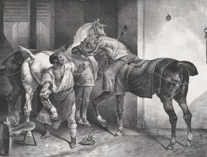 De Engelse smid door Theodore Gericault