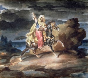 De Giaour, ca. 1822-23 door Theodore Gericault