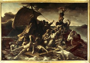Het vlot van de Medusa door Theodore Gericault