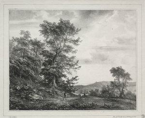 Landschap met figuren