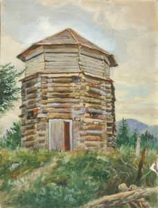 Russisch Blokhuis, Alaska, 1900