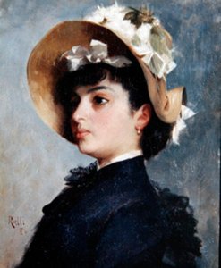 Portret van een jonge dame