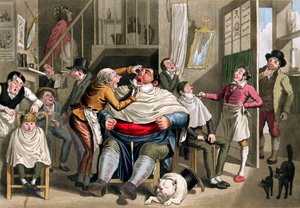 Zondagochtend gegraveerd door George Hunt door Theodore Lane