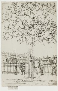 Chelsea Embankment, juni, 17.00 uur, 1889