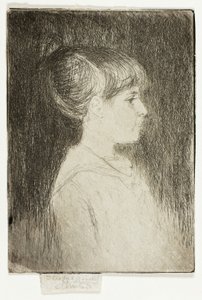 Jeanette, Juni 1887 door Theodore Roussel