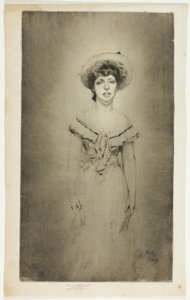 Portret van juffrouw Hetty Pettigrew