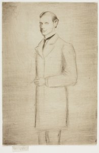 Portret van Walter Dowdeswell, Esq. door Theodore Roussel